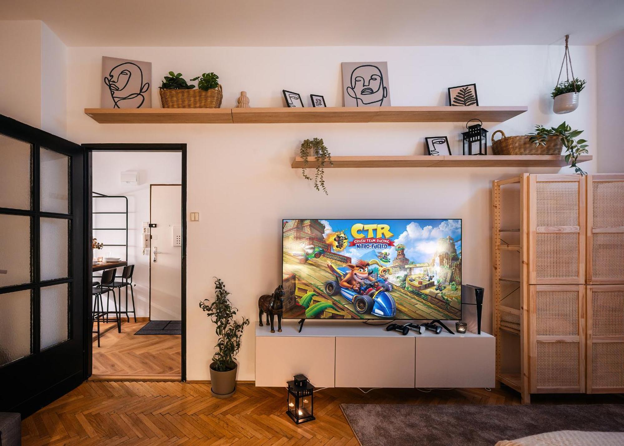 Apartmán 2br 1,5bath Chic Near Wenceslas Square Prague
